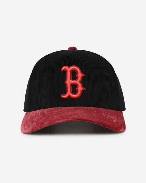 New Era Boston Red Sox 'Velvet Cord Certified Lover' 9FORTY A-Frame Premium Corduroy Snapback Violet
