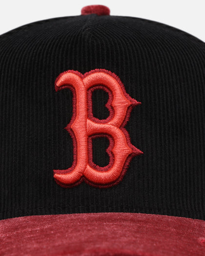 New Era Boston Red Sox 'Velvet Cord Certified Lover' 9FORTY A-Frame Premium Corduroy Snapback Violet