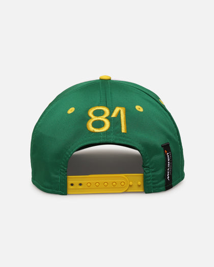 New Era x Mclaren Piastri 9SEVENTY Stretch Snapback Green