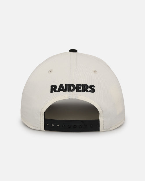 New Era Las Vegas Raiders 'Super Bowl Logos' 9FORTY A-Frame Snapback Chrome