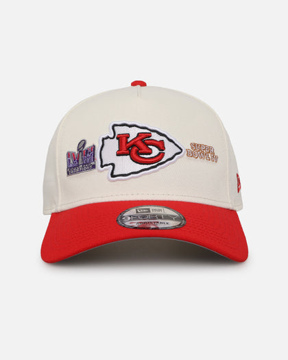 New Era Kansas City Chiefs 'Super Bowl Logos' 9FORTY A-Frame Snapback Chrome