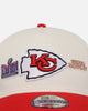 New Era Kansas City Chiefs 'Super Bowl Logos' 9FORTY A-Frame Snapback Chrome