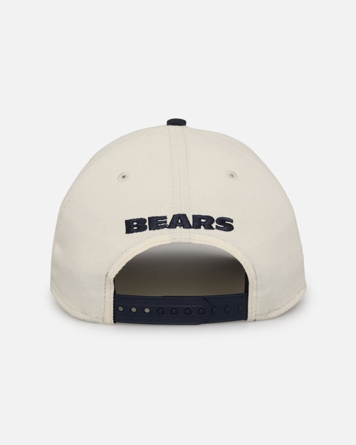 New Era Chicago Bears 'Super Bowl Logos' 9FORTY A-Frame Snapback Chrome