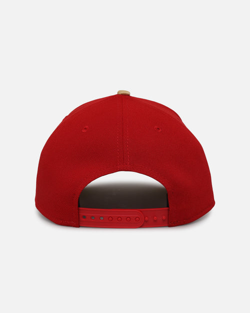 New Era Los Angeles Lakers 'Year Of The Snake' 9FORTY A-Frame Snapback Red/Gold