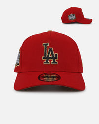New Era Los Angeles Dodgers 'Year Of The Snake' 9FORTY A-Frame Snapback Red/Gold
