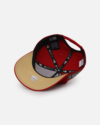 New Era Los Angeles Dodgers 'Year Of The Snake' 9FORTY A-Frame Snapback Red/Gold