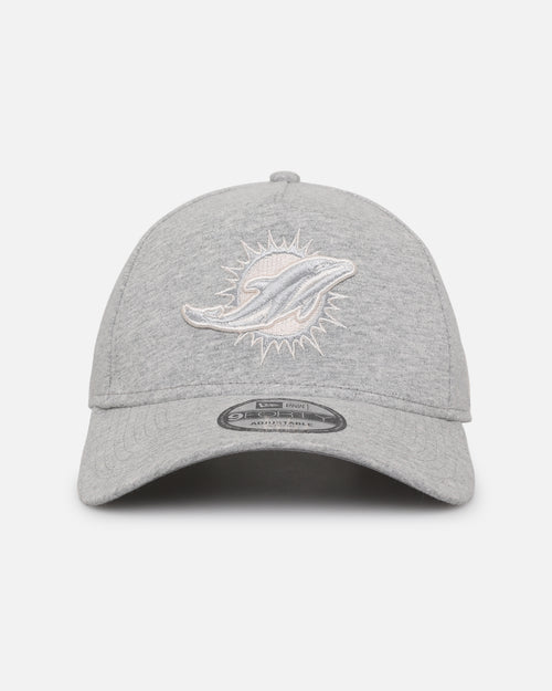 New Era Miami Dolphins 'Cozy' 9FORTY A-Frame Strapback Heather Grey