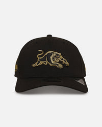New Era Penrith Panthers '2025 NRL Vegas Round' 9SEVENTY Stretch Snapback Black/Gold