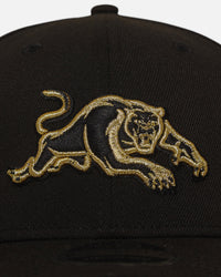 New Era Penrith Panthers '2025 NRL Vegas Round' 9SEVENTY Stretch Snapback Black/Gold
