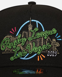 New Era Rugby League '2025 NRL Vegas Round' 9FORTY A-Frame Snapback Black
