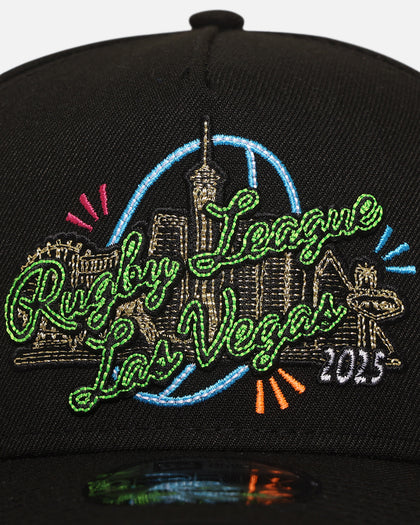 New Era Rugby League '2025 NRL Vegas Round' 9FORTY A-Frame Snapback Black