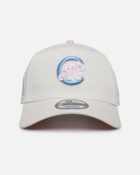 New Era Chicago Cubs 'Pastel' 9FORTY A-Frame Snapback Chrome White