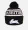 New Era South Sydney Rabbitohs 'NRL Black White Beanies' Knitted Beanie Black