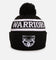 New Era New Zealand Warriors 'NRL Black White Beanies' Knitted Beanie Black
