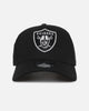 New Era Las Vegas Raiders 'NFL Black & Silver Embroidery' 9FORTY A-Frame Snapback Black/Silver