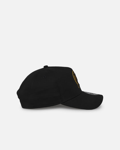 New Era Miami Dolphins 'NFL Black & Gold Embroidery' 9FORTY A-Frame Snapback Black/Gold