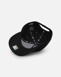 New Era Miami Dolphins 'NFL Black & Gold Embroidery' 9FORTY A-Frame Snapback Black/Gold