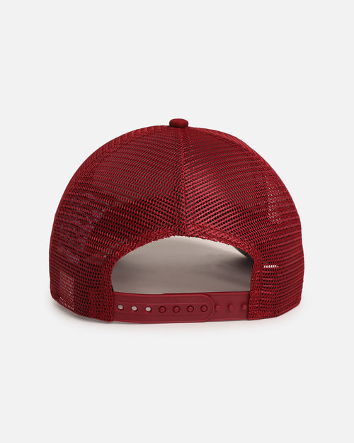 New Era Chicago Bulls 'Polychromatic Mesh' 9FORTY A-Frame Snapback Cardinal