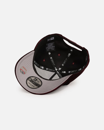 New Era Atlanta Braves 'Velvet Dreams 2.0' 9FORTY A-Frame Snapback Burgundy