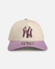 New Era New York Yankees 'Jelly Crystals Collection' 9FORTY A-Frame Snapback Chrome White/Purple