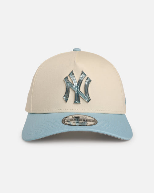 New Era New York Yankees 'Jelly Crystals Collection' 9FORTY A-Frame Snapback Chrome White/Blue