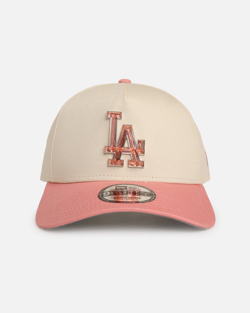 New Era Los Angeles Dodgers 'Jelly Crystals Collection' 9FORTY A-Frame Snapback Chrome White/Pink