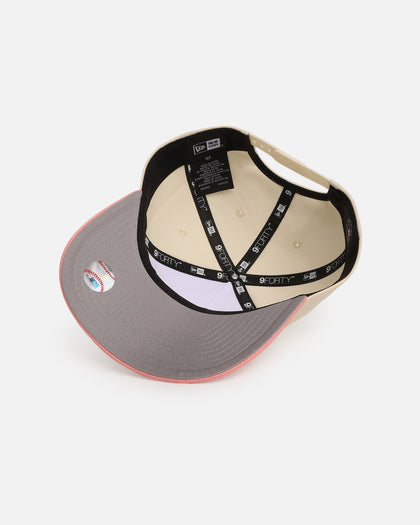 New Era Los Angeles Dodgers 'Jelly Crystals Collection' 9FORTY A-Frame Snapback Chrome White/Pink