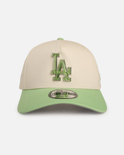 New Era Los Angeles Dodgers 'Jelly Crystals Collection' 9FORTY A-Frame Snapback Chrome White/Green