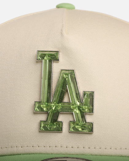 New Era Los Angeles Dodgers 'Jelly Crystals Collection' 9FORTY A-Frame Snapback Chrome White/Green