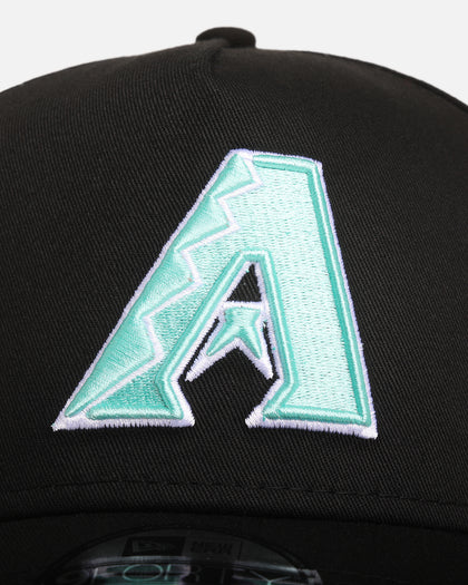 New Era Arizona Diamondbacks 'Black Aqua' 9FORTY A-Frame Snapback Black/Aqua