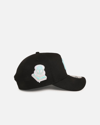 New Era New York Yankees 'Black Aqua' 9FORTY A-Frame Snapback Black/Aqua