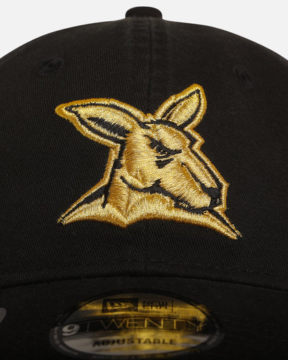 New Era North Melbourne Kangaroos 'AFL Black & Gold' 9TWENTY Strapback Black/Gold