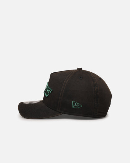 New Era New York Jets 'Sunbleached' 9FORTY A-Frame Snapback Washed Black