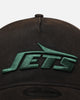 New Era New York Jets 'Sunbleached' 9FORTY A-Frame Snapback Washed Black