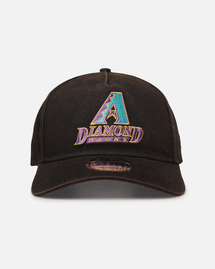 New Era Arizona Diamondbacks 'Sunbleached' 9FORTY A-Frame Snapback Washed Black