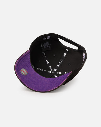 New Era Arizona Diamondbacks 'Sunbleached' 9FORTY A-Frame Snapback Washed Black