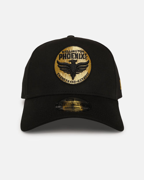 New Era Wellington Phoenix FC 'A-League Exculsive' 9FORTY A-Frame Snapback Black/Gold