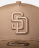 New Era San Diego Padres 'Tonal Camel' 9FORTY A-Frame Snapback Camel