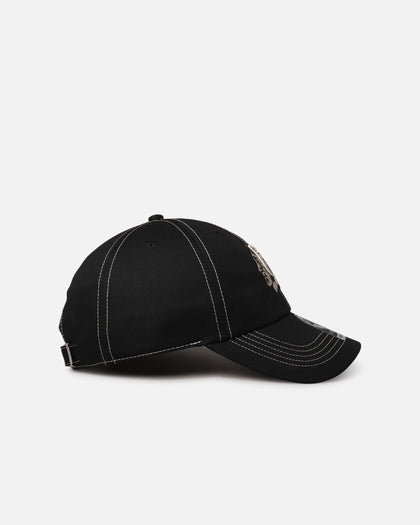 47 Brand Chicago Blackhawks 'Contrast Stitch' 47 Clean Up Strapback Black/Bone