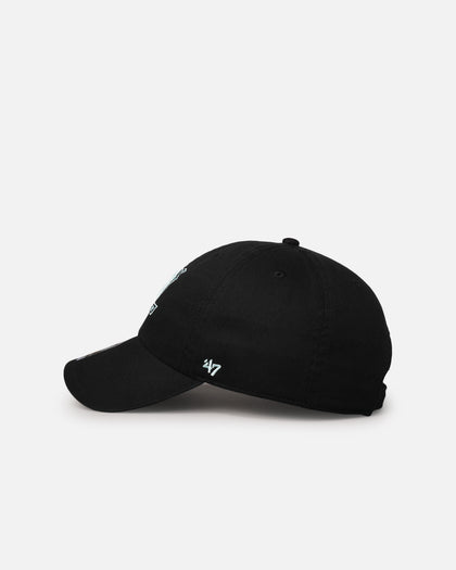 47 Brand Anaheim Ducks 47 Clean Up Strapback Black/Turquoise