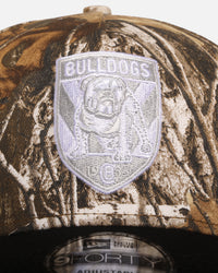 New Era Canterbury-Bankstown Bulldogs 'NRL Real Tree' 9FORTY A-Frame Snapback Real Tree Camo