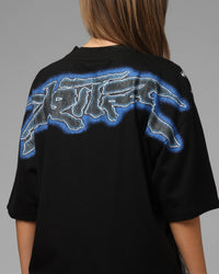 Loiter Airbrush Panther T-Shirt Black