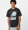 Mitchell & Ness Phoenix Suns Ice Blue Logo T-Shirt Faded Black