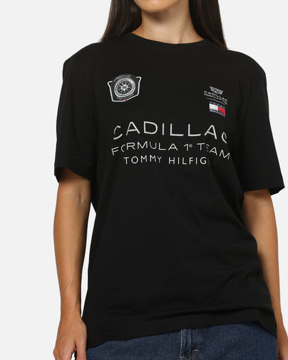 Tommy Hilfiger X Cadillac Formula 1 Team Car Graphic T-Shirt Black