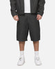 Carre Grid Solace Jorts Black Denim