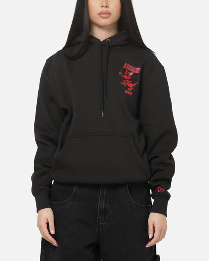 New Era San Francisco 49ers Kangaroo Flag Hoodie Black