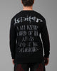 Loiter Marvel Knull Long Sleeve Waffle T-Shirt Black