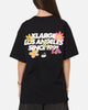 X-Large Flowers T-Shirt Black