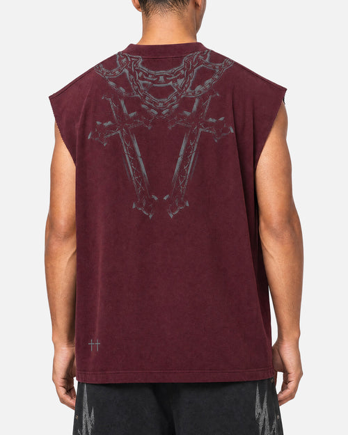 Saint Morta Renaissance Muscle T-Shirt Pigment Washed