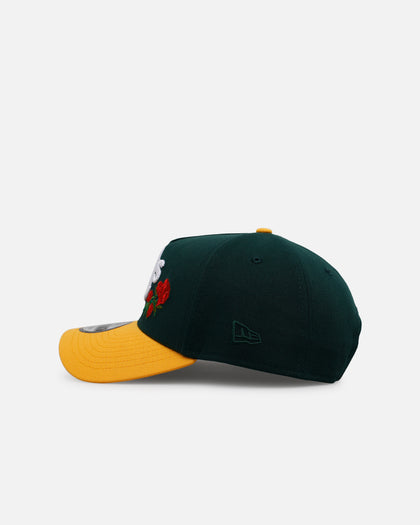 New Era Oakland Athletics 'Rose Emblem' 9FORTY A-Frame Snapback Official Team Color